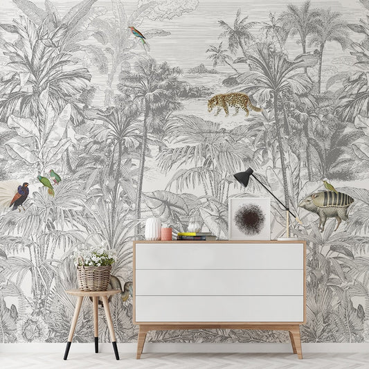 custom-3d-wallpaper-mural-retro-tropical-rainforest-southeast-asian-plants-living-room-sofa-hand-painted-background-wall-papier-peint