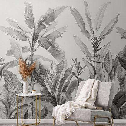 grayscale-plants-custom-wallpaper-mural-botanical-banana-leaf-for-bedroom-home-office-kitchen-minimal-decor-3d-tropical-stickers-papier-peint