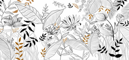 custom-wallpaper-mural-abstract-line-drawing-tropical-rainforest-plants-bedroom-living-room-background-wall-papel-de-parede-papier-peint