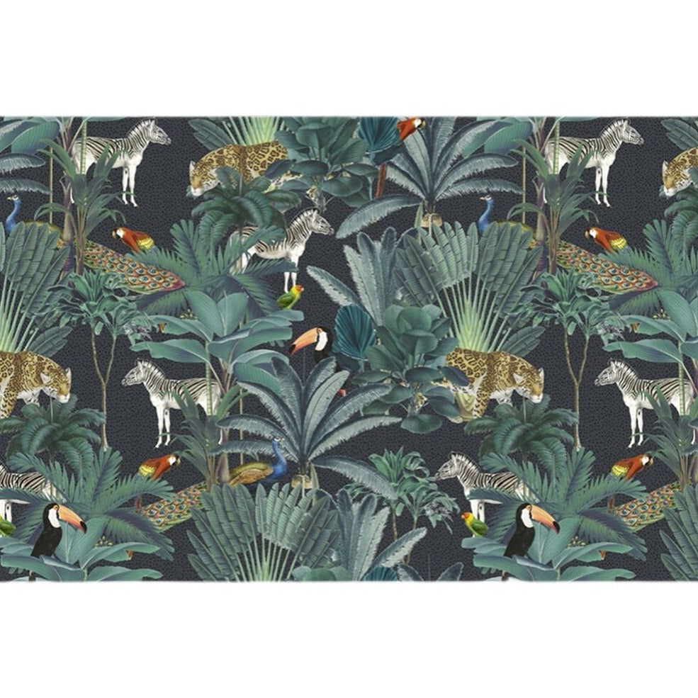 custom-mural-retro-animal-medieval-vintage-wall-covering-hotel-guesthouse-wallpaper-zebra-peacock-parrot-stickers-decoration-papier-peint