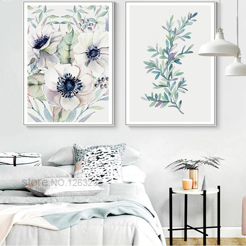 succulent plant poster Succulent Plants Nordic Poster Leaf Flower Wall Art Posters