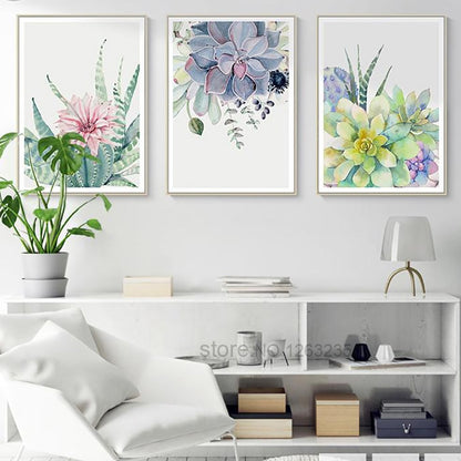 succulent-plants-nordic-poster-leaf-flower-wall-art-posters-and-prints-canvas-painting-cactus-print-cuadros-pictures-unframed