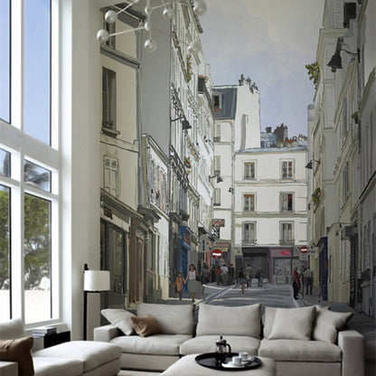 custom-mural-wallpaper-papier-peint-papel-de-parede-wall-decor-ideas-for-bedroom-living-room-dining-room-wallcovering-city-streets-white-house