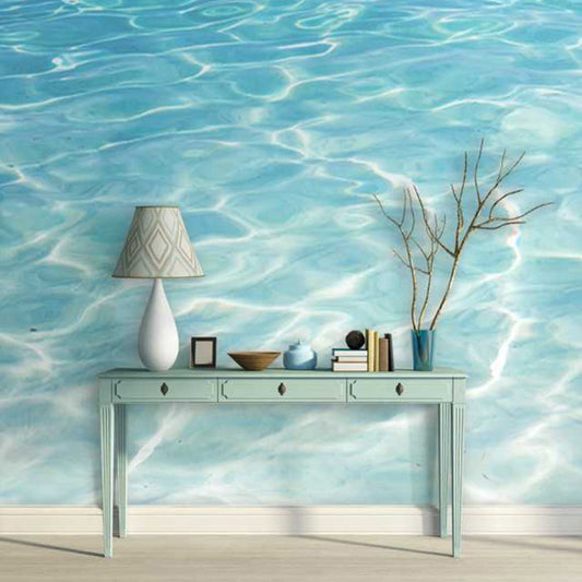custom-mural-wallpaper-papier-peint-papel-de-parede-wall-decor-ideas-for-bedroom-living-room-dining-room-wallcovering-Undulating-water-surface