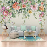 custom-mural-wallpaper-papier-peint-papel-de-parede-wall-decor-ideas-for-bedroom-living-room-dining-room-wallcovering-3D-Fashion-Vintage-Hand-Painted-Flowers-waterproof-self-adhesive