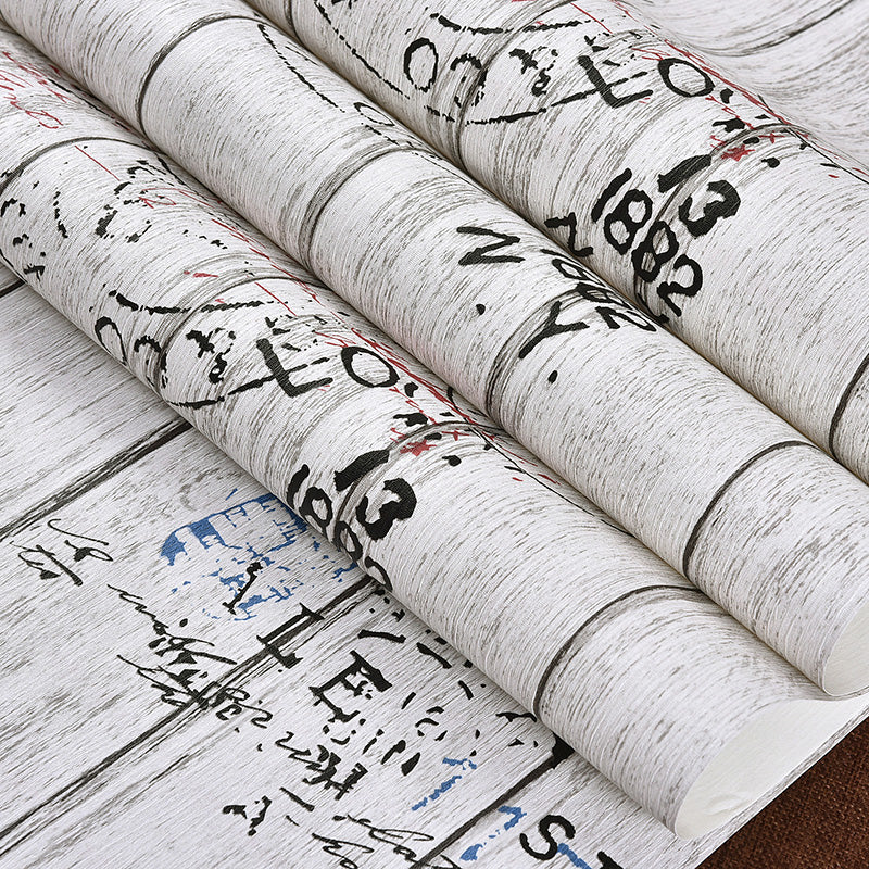 Vintage Style Wood Grain Wallpaper (5.3 ㎡)