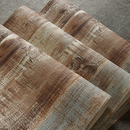 Wood Grain Striped Wallpaper (5.3 ㎡)