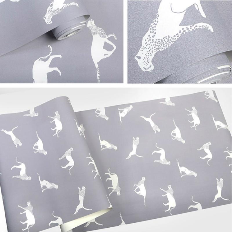 yellow-red-blue-grey-animal-pattern-wallpaper-for-kids-room-vinyl-bedroom-children-room-wall-paper-background-papier-peint