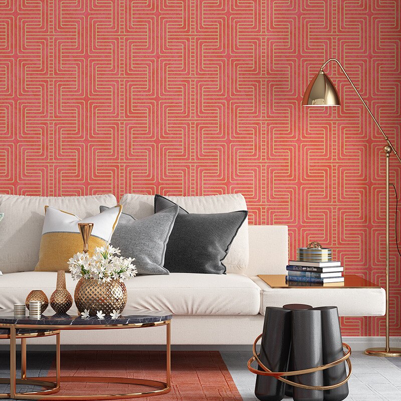 zen-classical-new-chinese-red-plaid-wallpaper-bedroom-living-room-household-light-gray-tv-background-wall-of-the-entrance-hotel-papier-peint