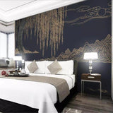 3d-wall-mural-customized-chinese-line-drawing-landscape-yangliu-chanmou-mural-background-wallpaper-3d-on-the-wall