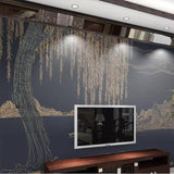 3d-wall-mural-customized-chinese-line-drawing-landscape-yangliu-chanmou-mural-background-wallpaper-3d-on-the-wall