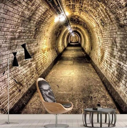 3d-wall-wallpaper-custom-wall-sticker-industrial-wind-tunnel-brick-wall-tunnel-background-wallpaper-3d-on-the-wall
