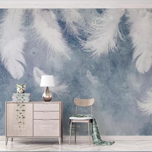 3d-wallpaper-walls-ink-hand-drawn-feathers-small-fresh-nordic-tv-background-wall-painting-wall-paper-for-kids-room