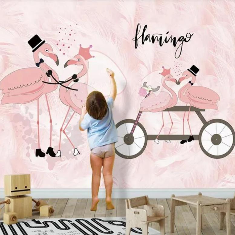 custom-mural-nursery-nordic-fashion-wallpapers-animal-balloons-kids-house-background-papel-de-parede-wall-papers-home-decor-papier-peint