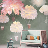 custom-mural-wallpaper-papier-peint-papel-de-parede-wall-decor-ideas-for-bedroom-dining-room-wallcovering-Wall-Painting-feathers-Kids-Bedroom-nursery-decor