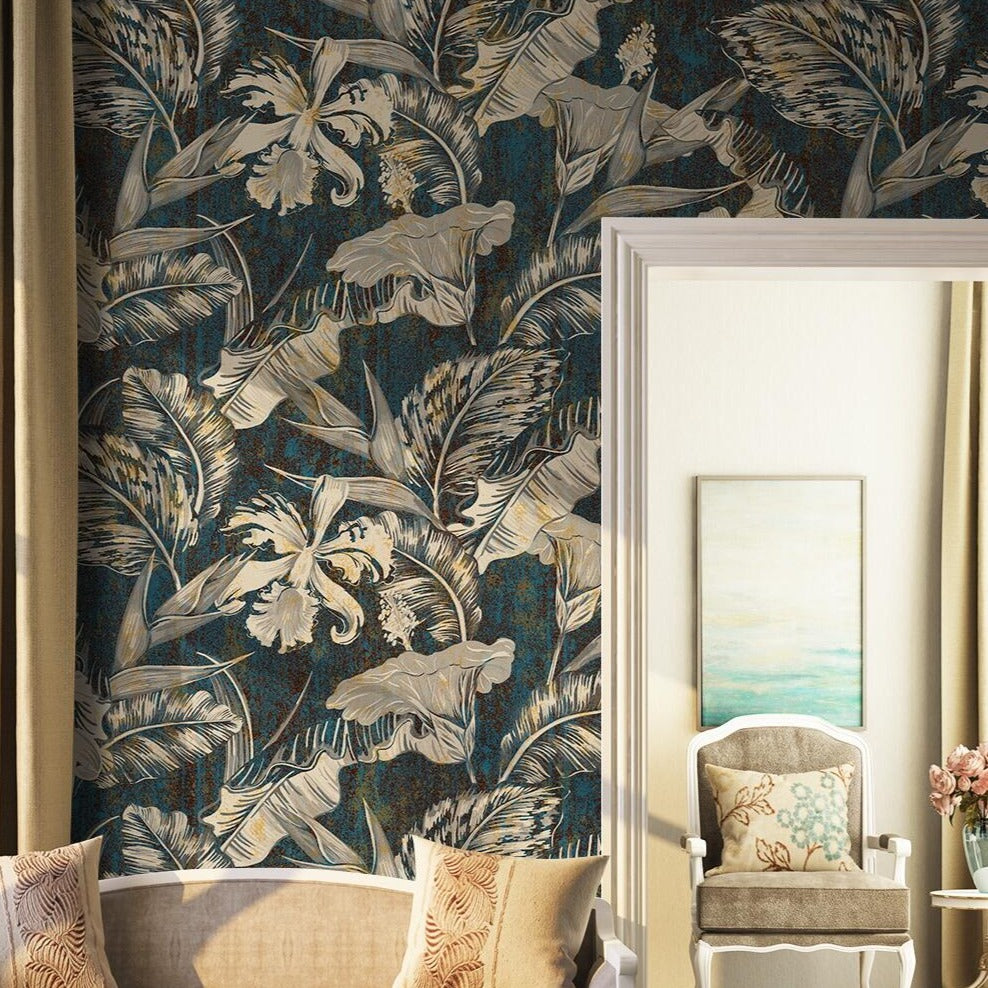 custom-mural-nordic-tropical-plants-and-flowers-wall-painting-living-room-bedroom-papel-de-parede-3d-wall-papers-home-decor-papier-peint