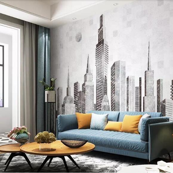 Sell Wall Wallpaper For Living Room and Bedroom Davinci Brand Type DV315  Length 10 Meters x Width 53 Cm