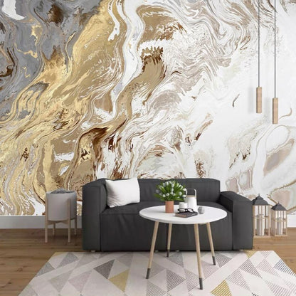 custom-wallpaper-mural-gold-foil-landscape-tv-sofa-background-new-chinese-abstract-light-luxury-papier-peint-wallcovering