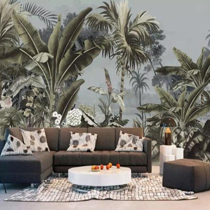 Customized-nostalgic-medieval-hand-painted-rainforest-mural-wallpaper-home-decoration-TV-background-vinyl-wallpaper-papier-peint-wall-covering