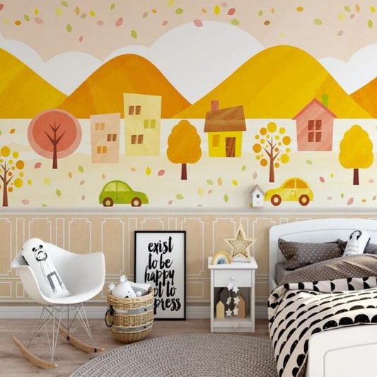 custom-wallpaper-mural-blue-cartoon-tree-cute-wallpaper-for-children-room-wallpapers-for-kids-background-3d-white-plaster-line-papier-peint