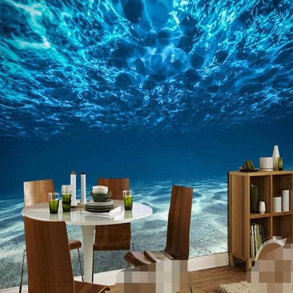 custom-3d-mural-wallpaper-papier-peint-ceiling-mural-interior-bedroom-dining-room-living-room-photo-wall-decoration-ocean-sea-scenery