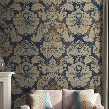custom-mural-wallpaper-papier-peint-papel-de-parede-wall-decor-ideas-for-bedroom-living-room-dining-room-wallcovering-European-Damascus-wallpapers-for-living-room-retro-American-wallpaper