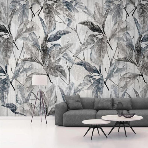 custom-wallpaper-mural-black-and-white-leaves-wooden-wallpapers-for-living-room-background-wall-stickers-decoration-murale-wall-paper-papier-peint