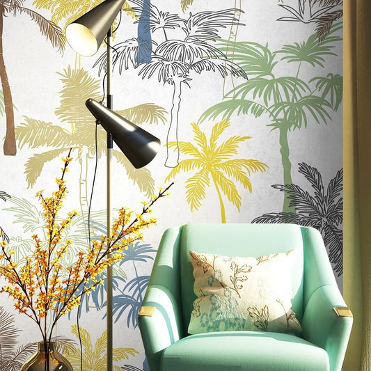custom-nordic-woods-forest-coconut-tree-photo-wallpaper-mural-living-room-bedroom-background-wall-paper-wall-stickers-papier-peint