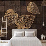 papel-de-parede-3d-european-golden-leaves-3d-wallpaper-home-decor-bedroom-living-room-background-papier-peint-mural-3d