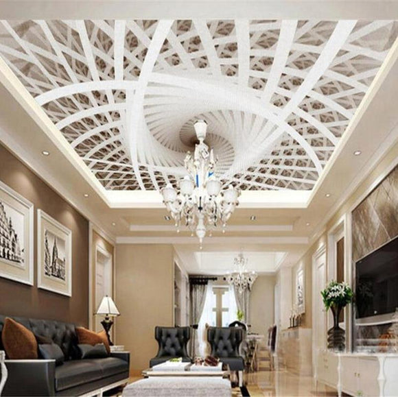 wall-paper-interior-decoration-painting-personality-simple-3d-stereoscopic-art-geometric-ceiling-design-3d-wallpaper