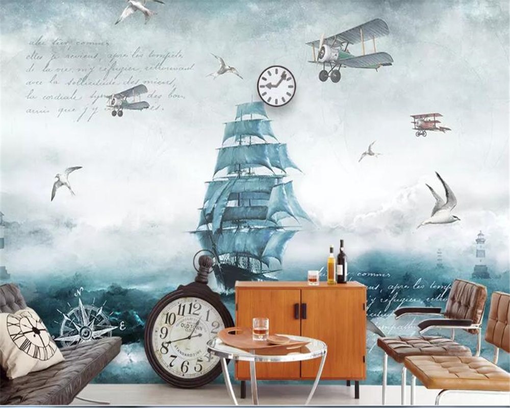 wallpaper-for-kids-room-custom-large-aircraft-sailing-sea-3d-photo-wallpaper-wall-mural-background-wall-wallpaper-3d