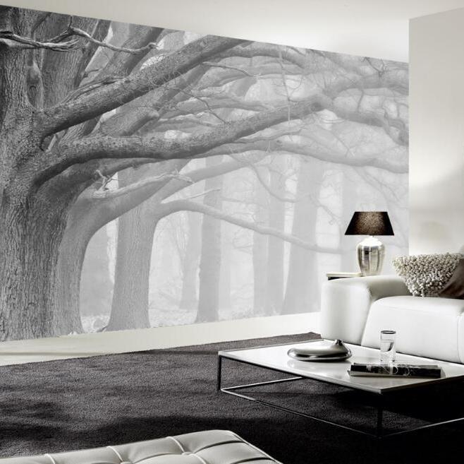 Black And White Tree Silhouette Background Wallpaper Image For Free  Download - Pngtree | Black and white tree, Tree silhouette, Black and white  wallpaper