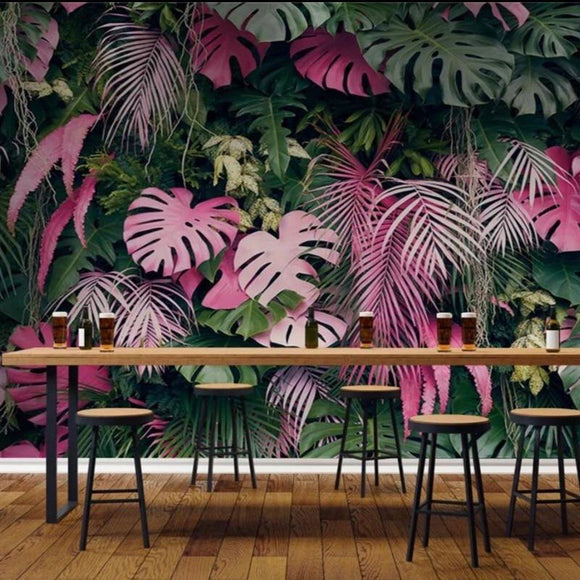 custom-mural-wallpaper-3d-living-room-bedroom-home-decor-wall-painting-papel-de-parede-papier-peint-watercolor-pink-flowers-roses