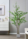 Potted Artificial Trees Fake Plants for Home Decor