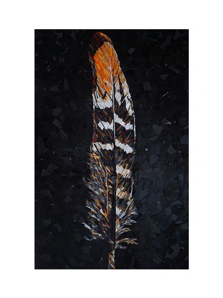 custom-luxury-glass-mosaic-mural-for-living-room-bathroom-hotel-hallway-reception-wall-decor-glass-mosaics-modern-black-feather-dark-interior-wall-decor-wall-art
