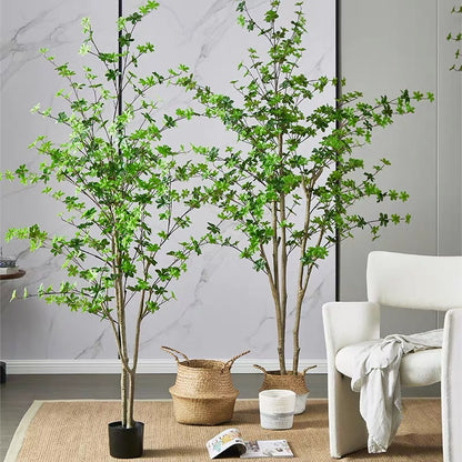 Potted Artificial Trees Fake Plants for Home Decor