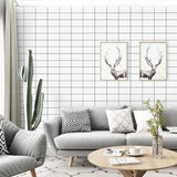 black-and-white-geometry-wallpaper-wallcovering-classic-minimalist-wall-covering-nordic-style-wallpaper-paiper-peint