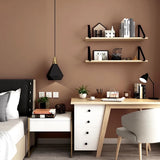 Nordic Style Minimalist Solid Color Wallpaper-Grey (5㎡)