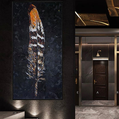 custom-luxury-glass-mosaic-mural-for-living-room-bathroom-hotel-hallway-reception-wall-decor-glass-mosaics-modern-black-feather-dark-interior-wall-decor-wall-art