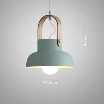 Nordic Pendant Light Macaron Chandelier Modern Minimalist Lamp