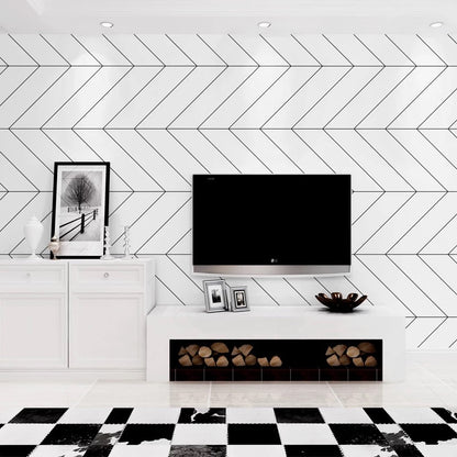 black-and-white-geometry-wallpaper-wallcovering-classic-minimalist-wall-covering-nordic-style-wallpaper-paiper-peint