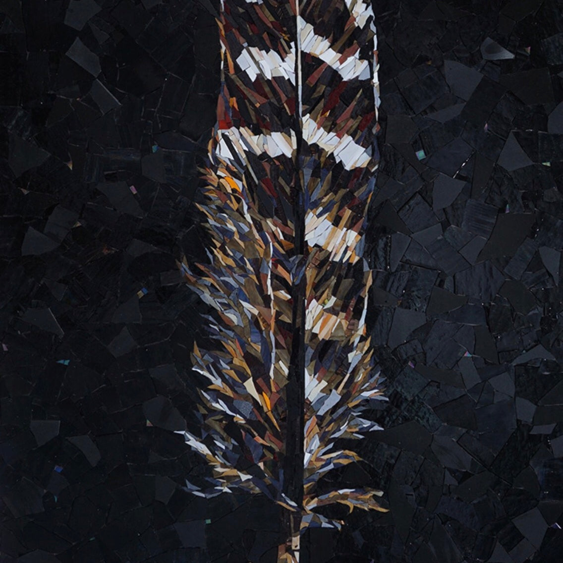 custom-luxury-glass-mosaic-mural-for-living-room-bathroom-hotel-hallway-reception-wall-decor-glass-mosaics-modern-black-feather-dark-interior-wall-decor-wall-art