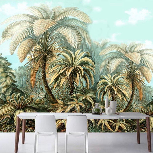 custom-3d-mural-wallpaper-papier-peint-tropical-plants-rainforest-palm-leaf-interior-bedroom-dining-room-living-room-photo-wall-decoration