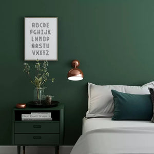 Nordic Style Minimalist Solid Color Wallpaper-Green (5㎡)