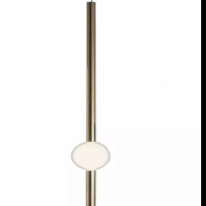 Nordic Golden Chandelier Concise Long Stick Led Hanging Light Fixtures