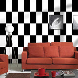 black-and-white-wallpaper-wallcovering-nordic-style-classic-striped-wallpaper-papier-peint