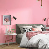 Nordic Style Minimalist Solid Color Wallpaper-Pink (5㎡)