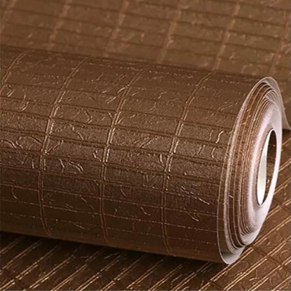 Modern Style Leather Pattern Effect High-end Wallpaper (5.3 ㎡)