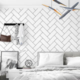 black-and-white-geometry-wallpaper-wallcovering-classic-minimalist-wall-covering-nordic-style-wallpaper-paiper-peint