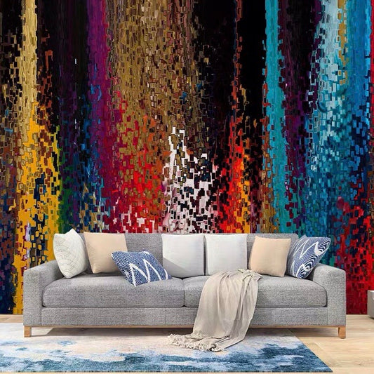 Modern Wallcovering Hand-painted Abstract Art Wallpaper Mural (㎡)